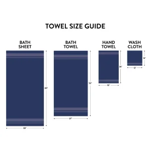 18-Piece 100% Cotton Towel Set,