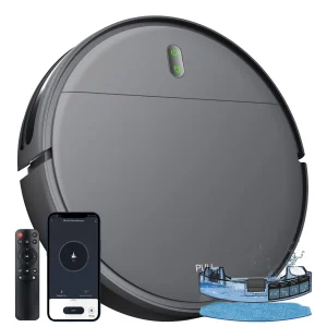 RAYFURN Robot Vacuum Cleaner 6000Pa Power